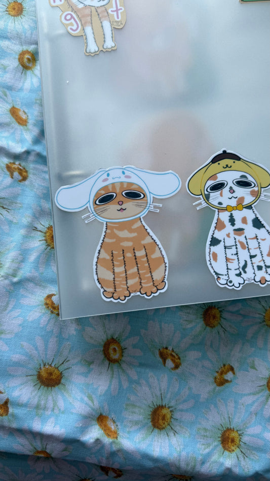 Cinnamo-Cat Sticker