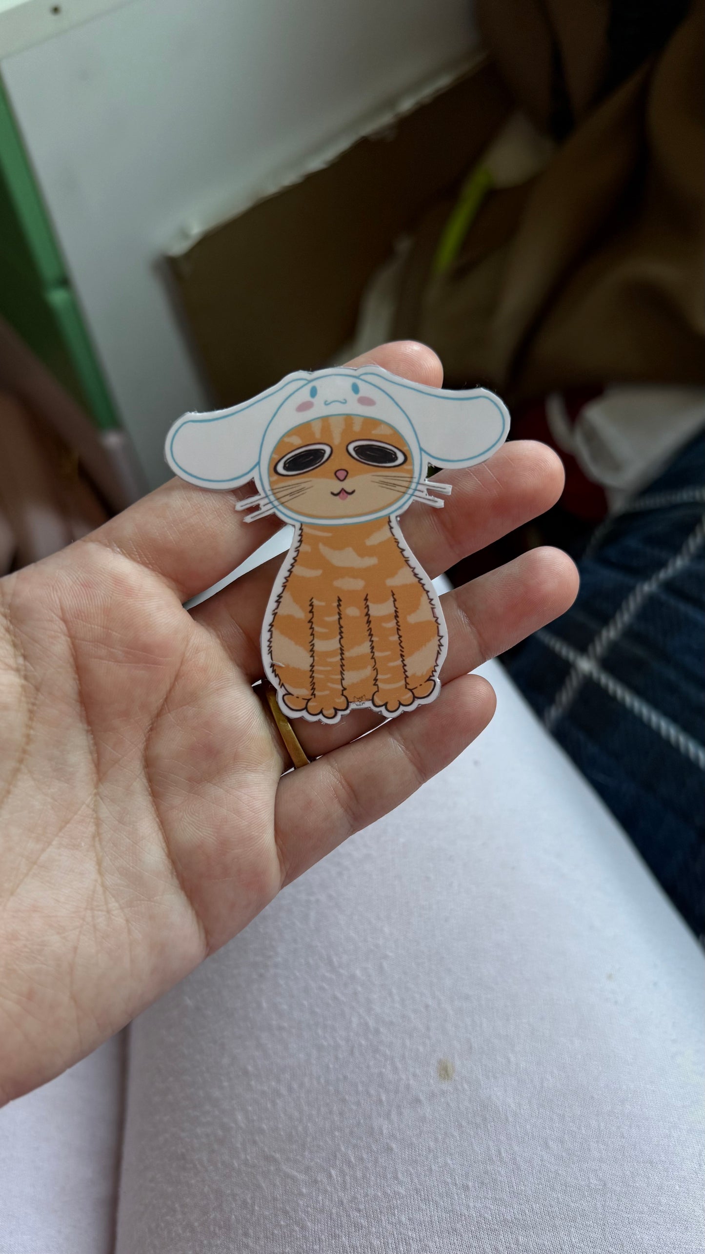 Cinnamo-Cat Sticker