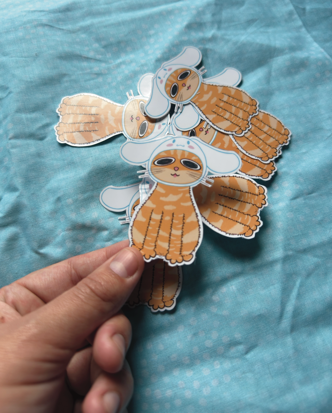 Cinnamo-Cat Sticker